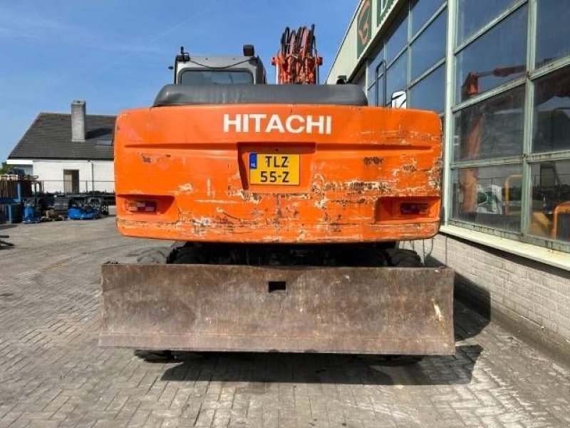 Mobilbagger des Typs Hitachi ZX 160 W, Gebrauchtmaschine in Roosendaal (Bild 8)