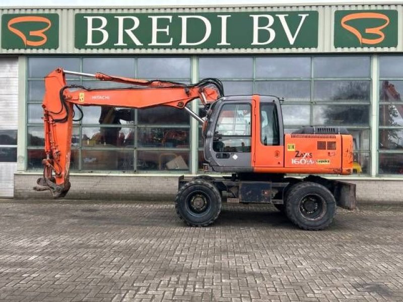Mobilbagger des Typs Hitachi ZX 160 W, Gebrauchtmaschine in Roosendaal (Bild 1)