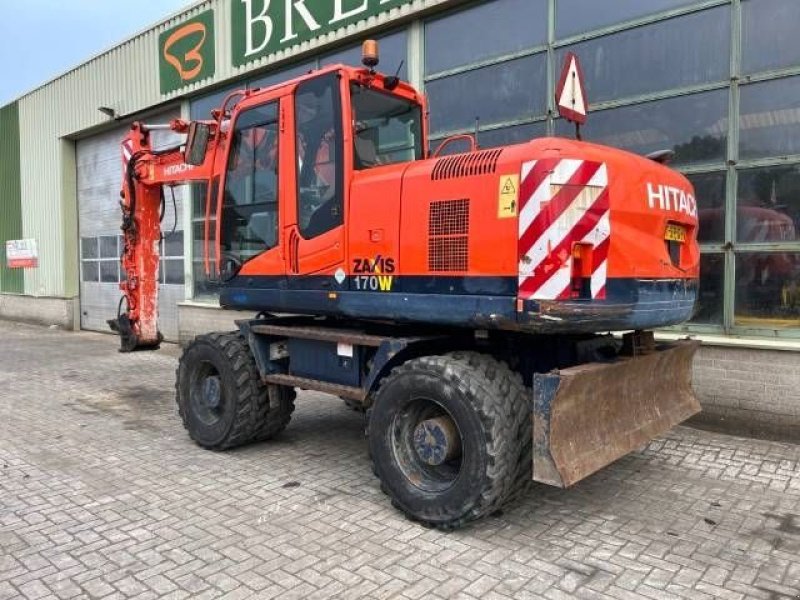 Mobilbagger typu Hitachi ZX 170 W-3, Gebrauchtmaschine v Roosendaal (Obrázek 4)