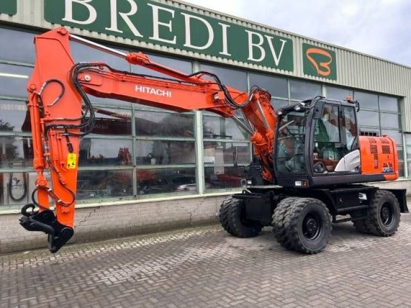 Mobilbagger des Typs Hitachi ZX 170 W-6, Gebrauchtmaschine in Roosendaal (Bild 2)