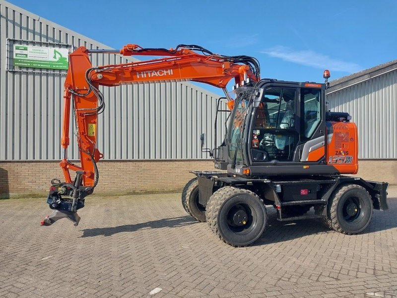 Mobilbagger of the type Hitachi ZX135W-7, Gebrauchtmaschine in Westwoud (Picture 1)