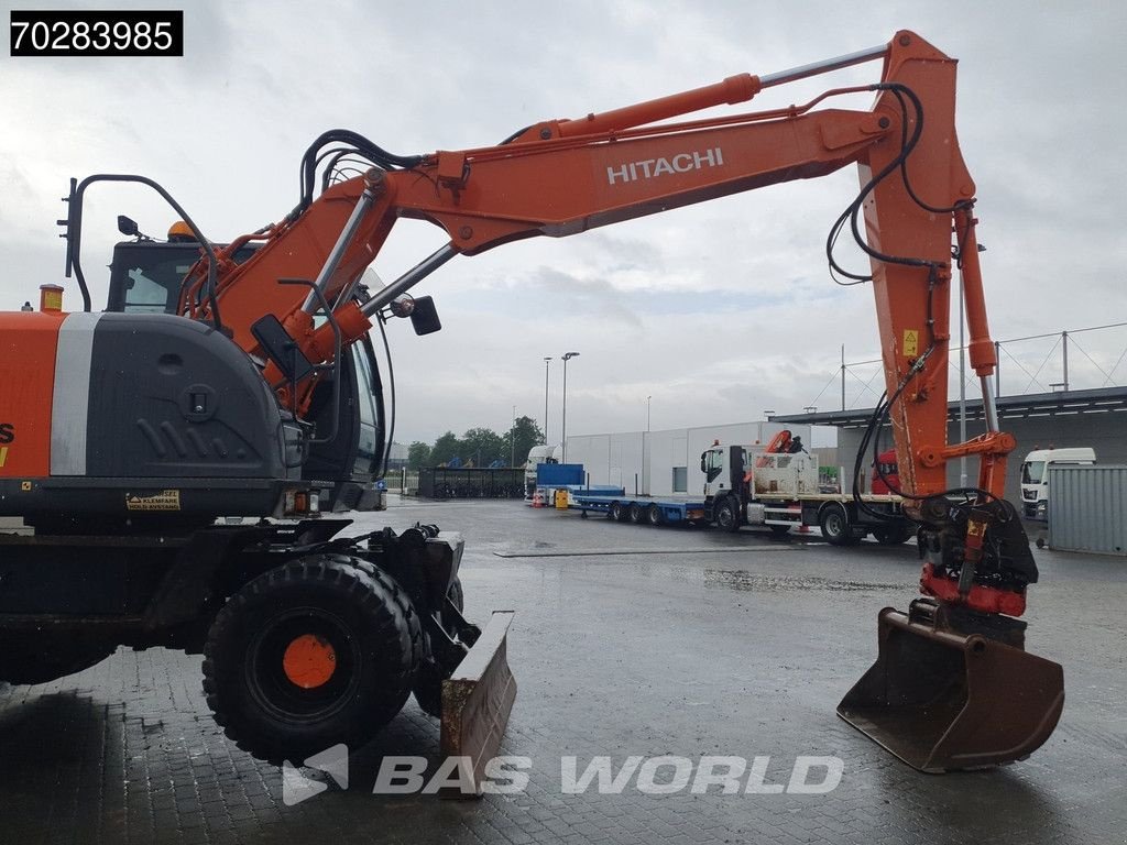 Mobilbagger типа Hitachi ZX140W -3 OUTRIGGERS - ROTOTILT, Gebrauchtmaschine в Veghel (Фотография 9)
