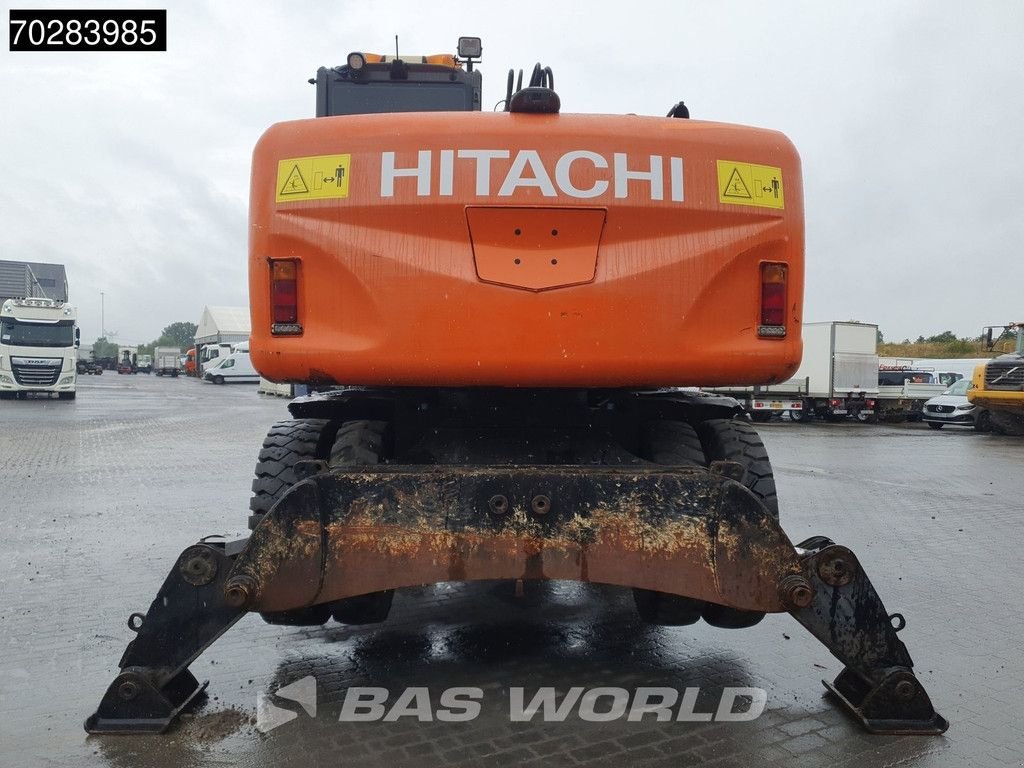 Mobilbagger типа Hitachi ZX140W -3 OUTRIGGERS - ROTOTILT, Gebrauchtmaschine в Veghel (Фотография 3)