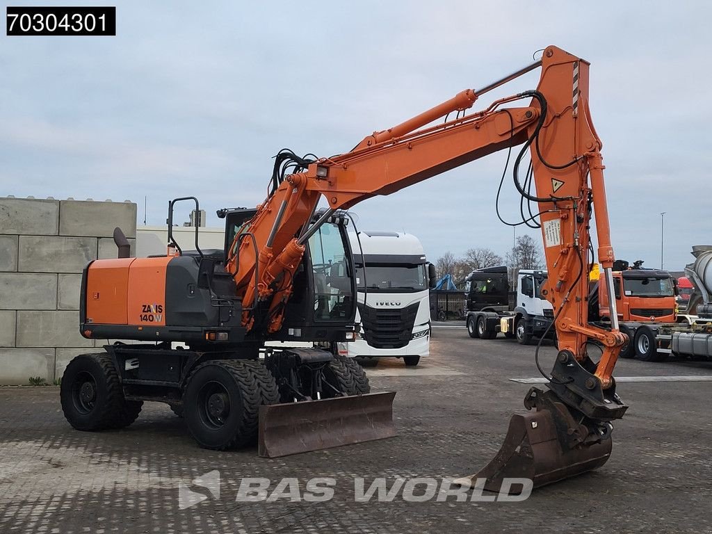 Mobilbagger des Typs Hitachi ZX140W -5, Gebrauchtmaschine in Veghel (Bild 7)