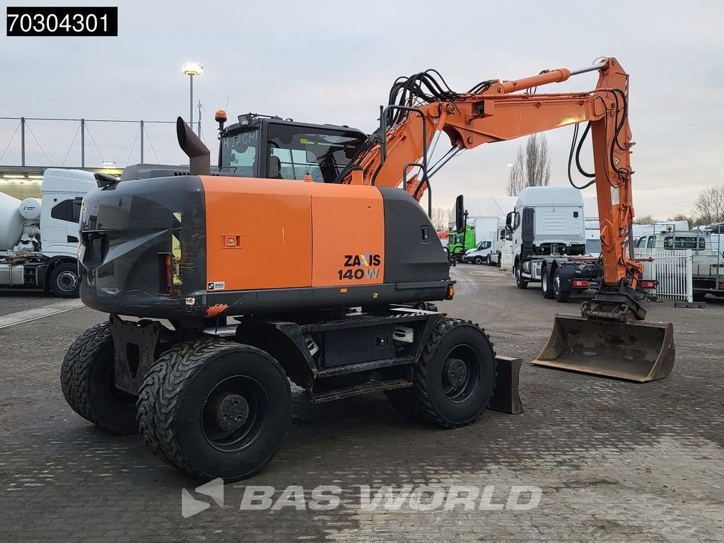 Mobilbagger des Typs Hitachi ZX140W -5, Gebrauchtmaschine in Veghel (Bild 5)