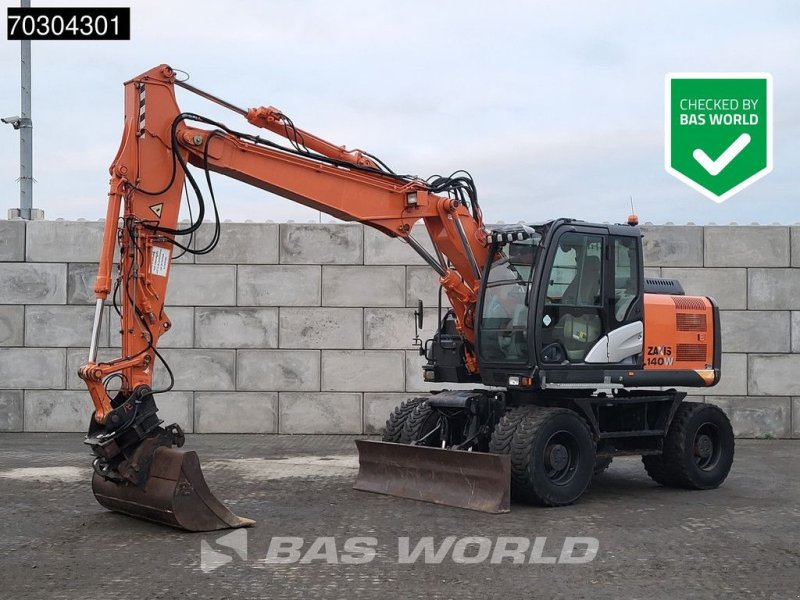 Mobilbagger des Typs Hitachi ZX140W -5, Gebrauchtmaschine in Veghel (Bild 1)