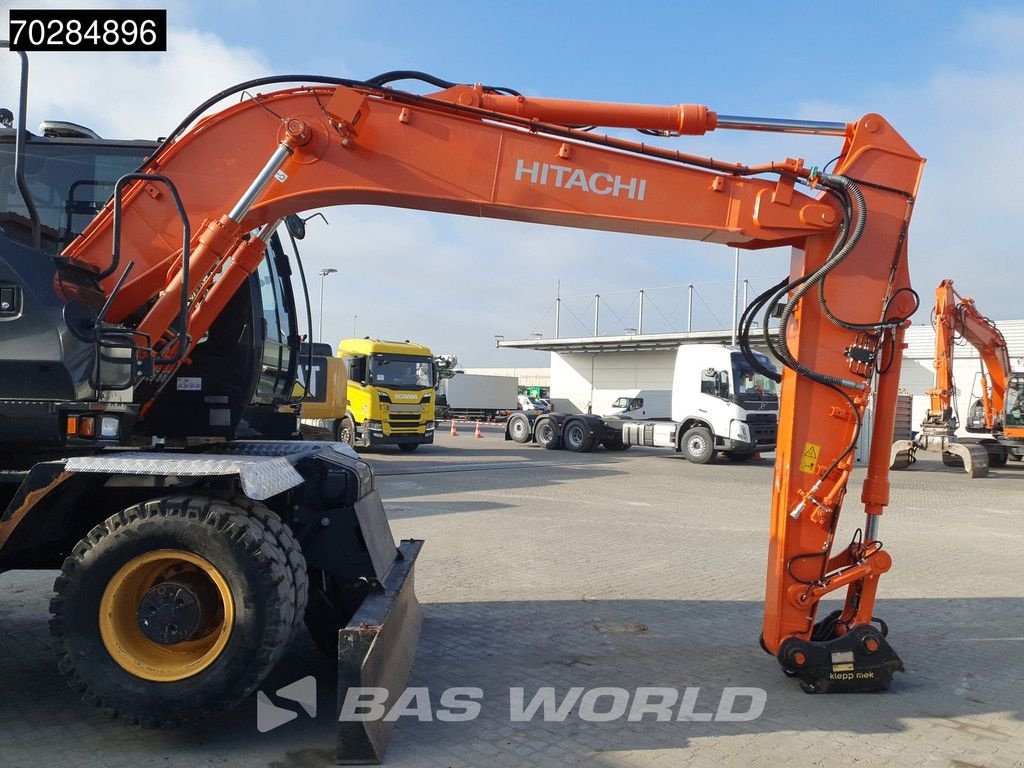 Mobilbagger typu Hitachi ZX140W -6 OUTRIGGERS + BLADE, Gebrauchtmaschine v Veghel (Obrázek 9)