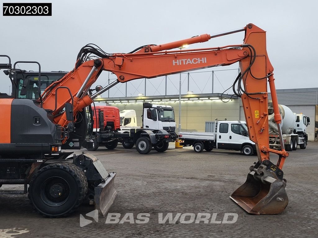Mobilbagger типа Hitachi ZX140W -6, Gebrauchtmaschine в Veghel (Фотография 8)