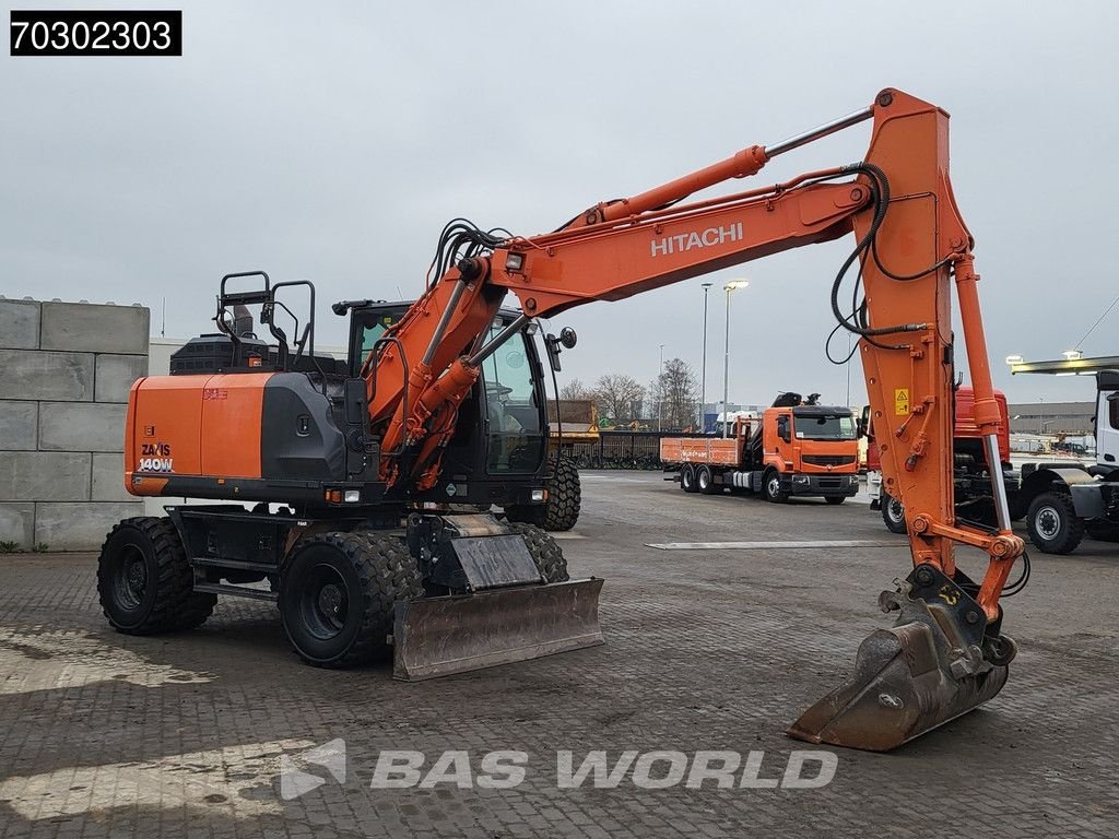 Mobilbagger типа Hitachi ZX140W -6, Gebrauchtmaschine в Veghel (Фотография 7)