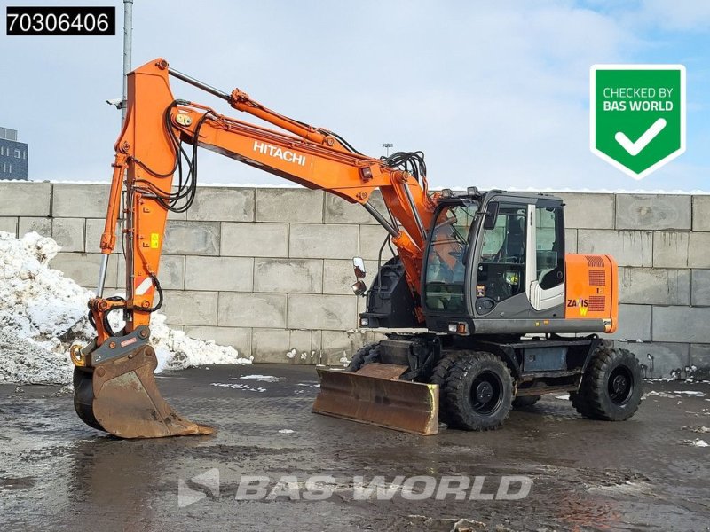 Mobilbagger του τύπου Hitachi ZX145W -3, Gebrauchtmaschine σε Veghel