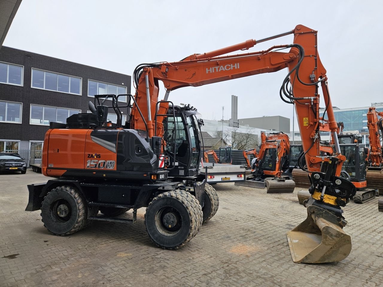 Mobilbagger от тип Hitachi ZX150W-7, Gebrauchtmaschine в Veldhoven (Снимка 2)