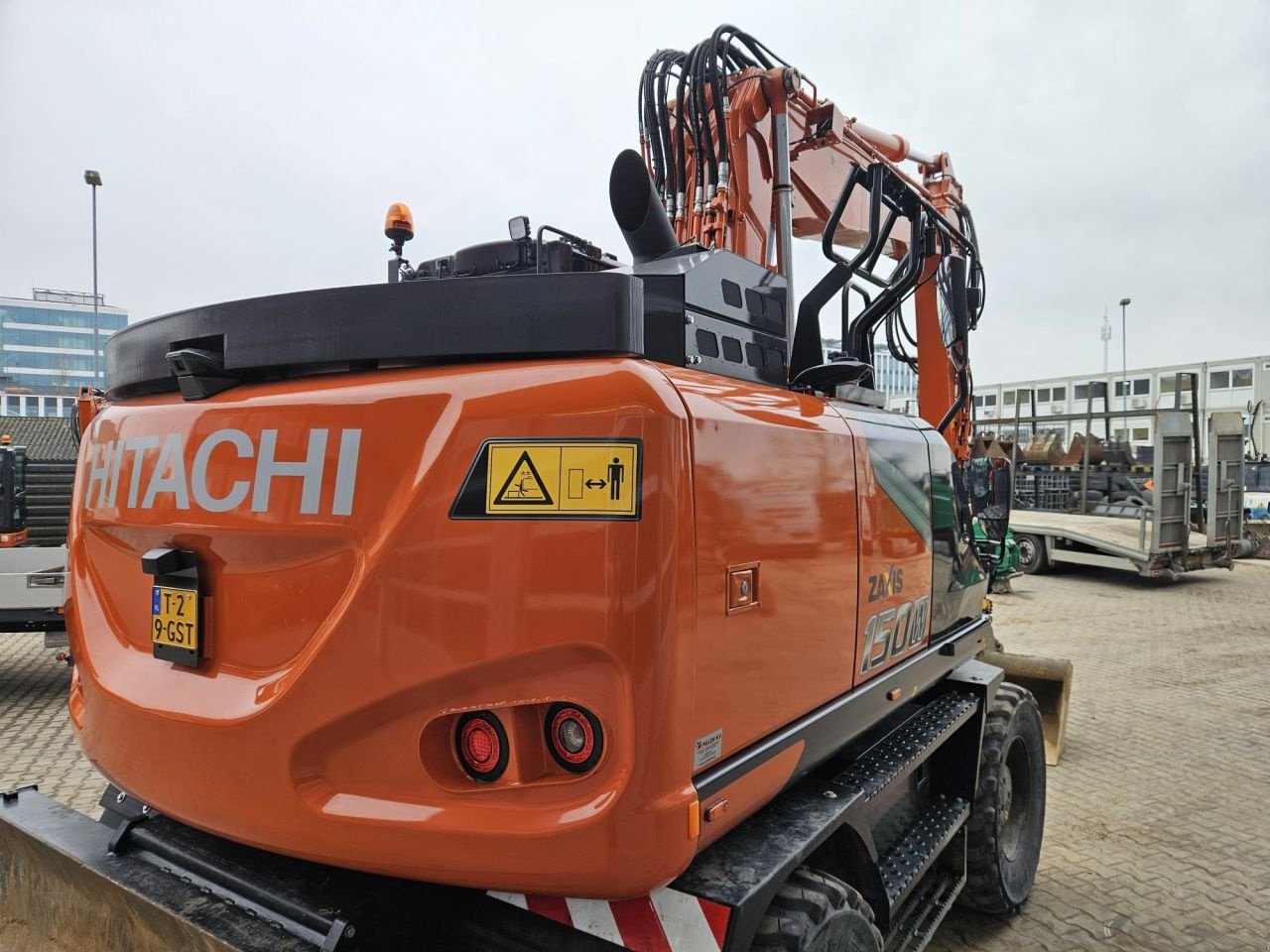 Mobilbagger от тип Hitachi ZX150W-7, Gebrauchtmaschine в Veldhoven (Снимка 7)