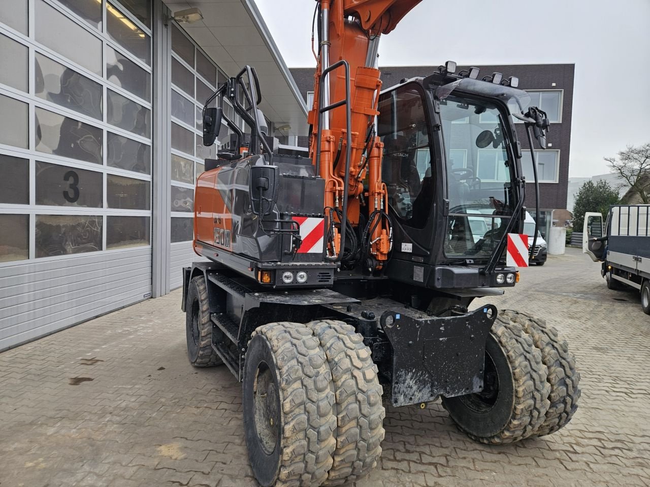 Mobilbagger от тип Hitachi ZX150W-7, Gebrauchtmaschine в Veldhoven (Снимка 4)