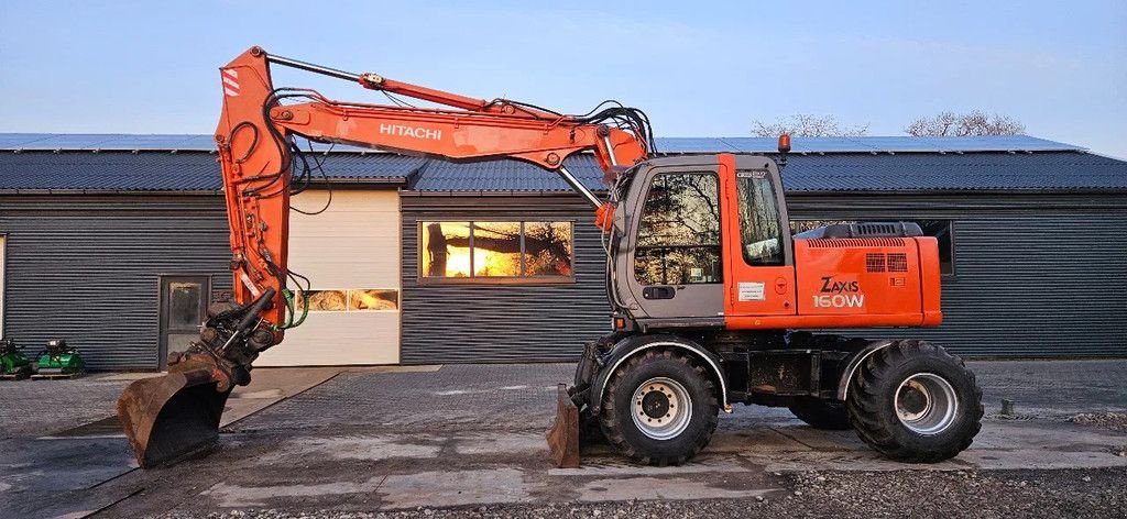 Mobilbagger типа Hitachi ZX160 W, Gebrauchtmaschine в Scharsterbrug (Фотография 9)