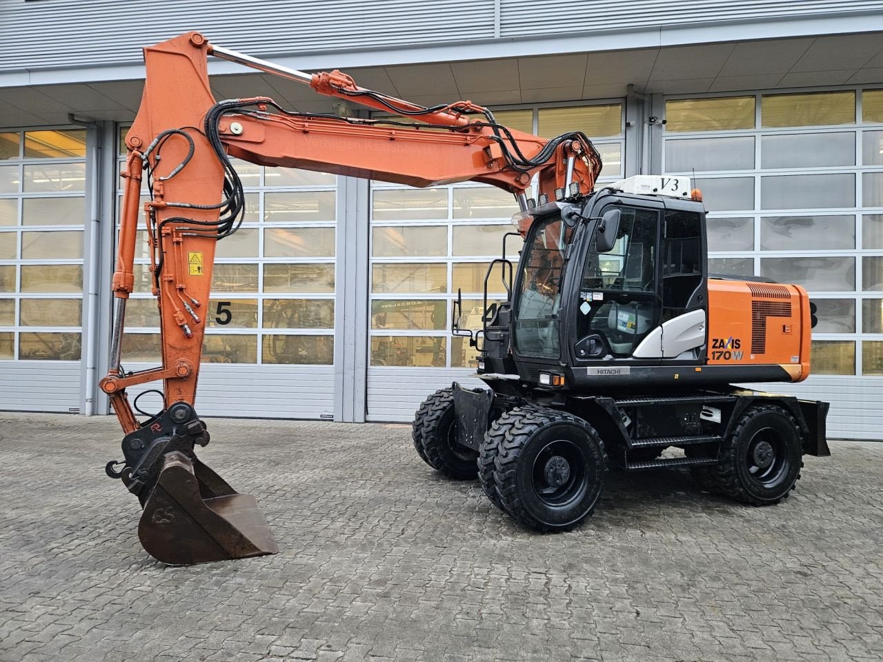 Mobilbagger des Typs Hitachi ZX170W-5, Gebrauchtmaschine in Veldhoven (Bild 1)