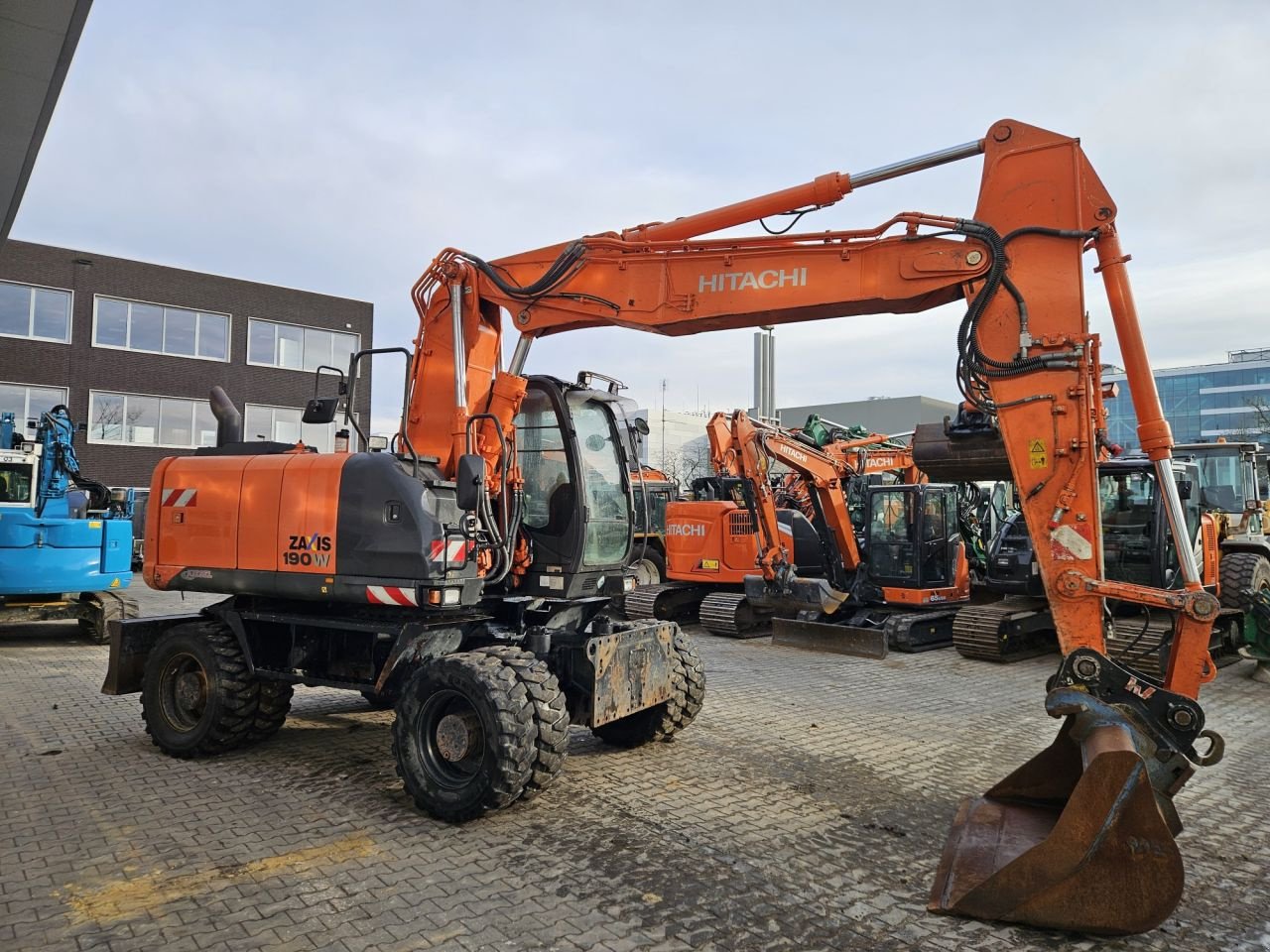 Mobilbagger typu Hitachi ZX190W-5, Gebrauchtmaschine v Veldhoven (Obrázok 3)