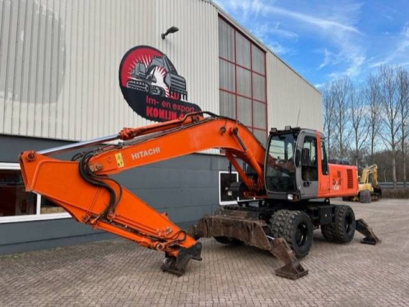 Mobilbagger of the type Hitachi ZX210W-1, monoboom, good tires, Gebrauchtmaschine in Uitgeest (Picture 1)