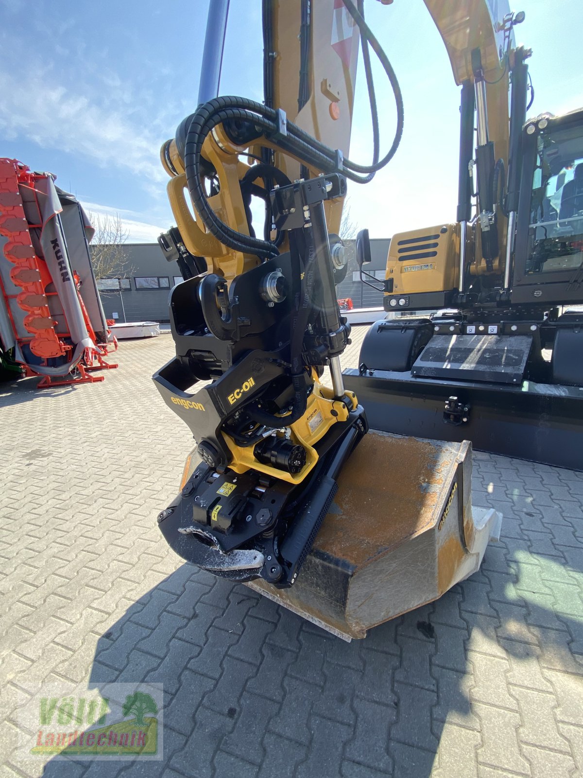 Mobilbagger des Typs Hydrema MX14, Neumaschine in Hutthurm bei Passau (Bild 7)