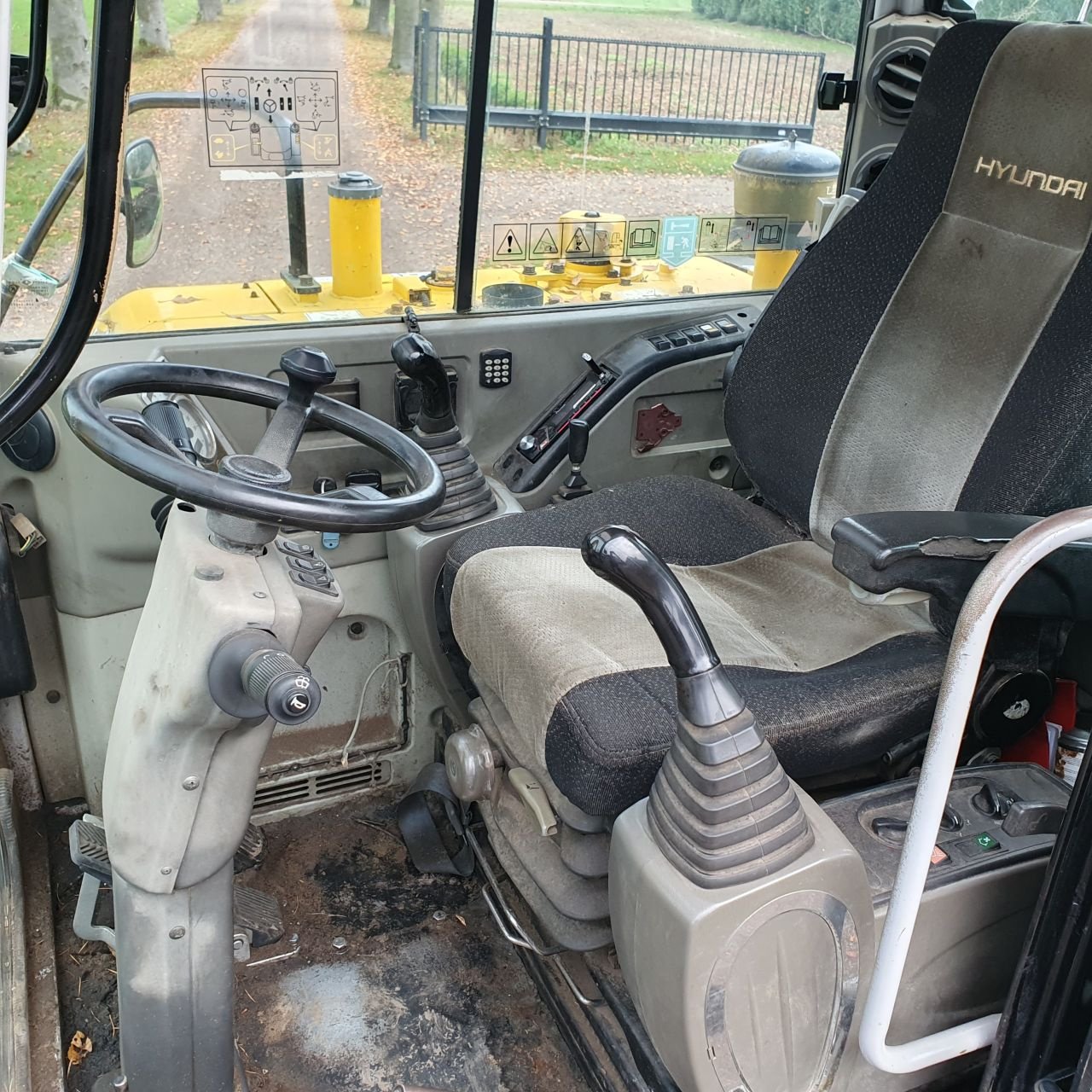 Mobilbagger typu Hyundai 55 w 7a, Gebrauchtmaschine v Oirschot (Obrázek 4)