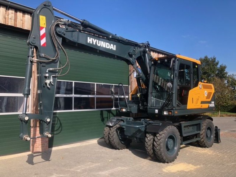 Mobilbagger van het type Hyundai HW140A, Neumaschine in Wijster (Foto 2)