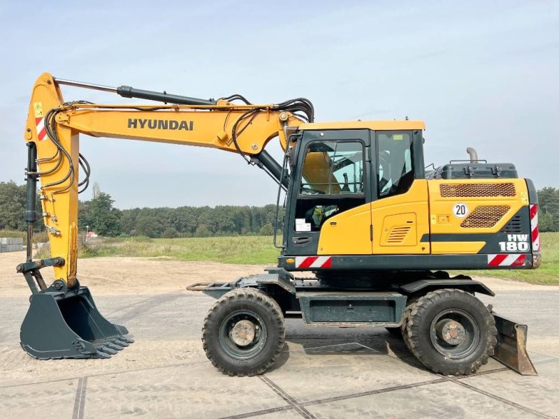 Mobilbagger tip Hyundai HW180 - Excellent Condition / Well Maintained, Gebrauchtmaschine in Veldhoven (Poză 1)