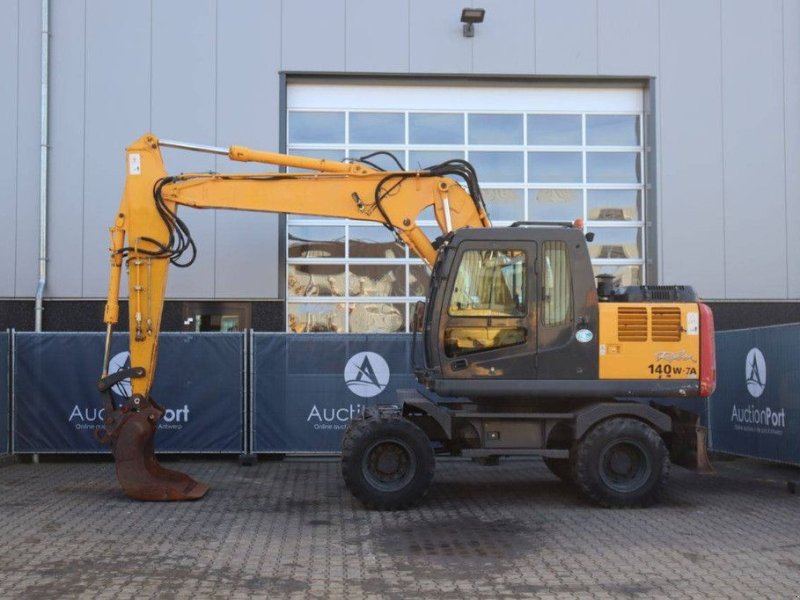 Mobilbagger van het type Hyundai ROBEX 140W-7A, Gebrauchtmaschine in Antwerpen