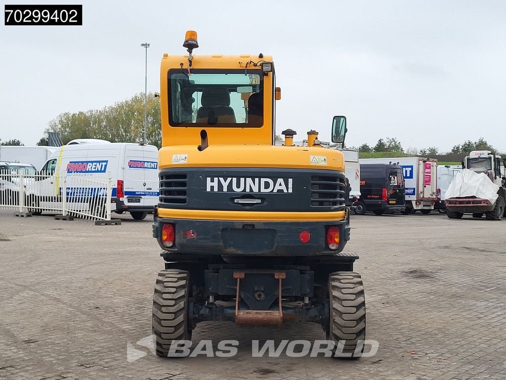 Mobilbagger des Typs Hyundai Robex 55W-9A EPA, Gebrauchtmaschine in Veghel (Bild 7)