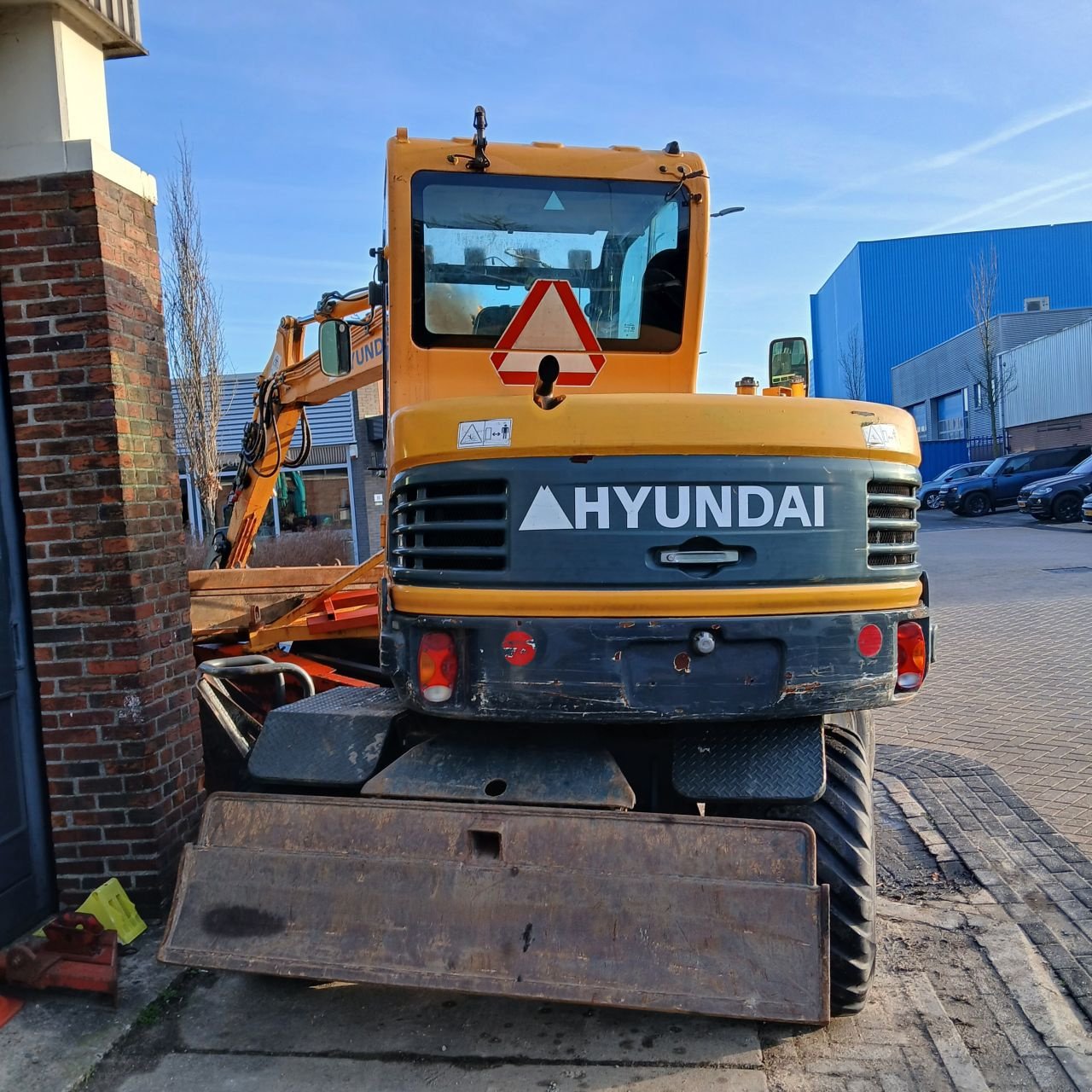 Mobilbagger typu Hyundai Robex 55w, Gebrauchtmaschine v Alblasserdam (Obrázek 2)