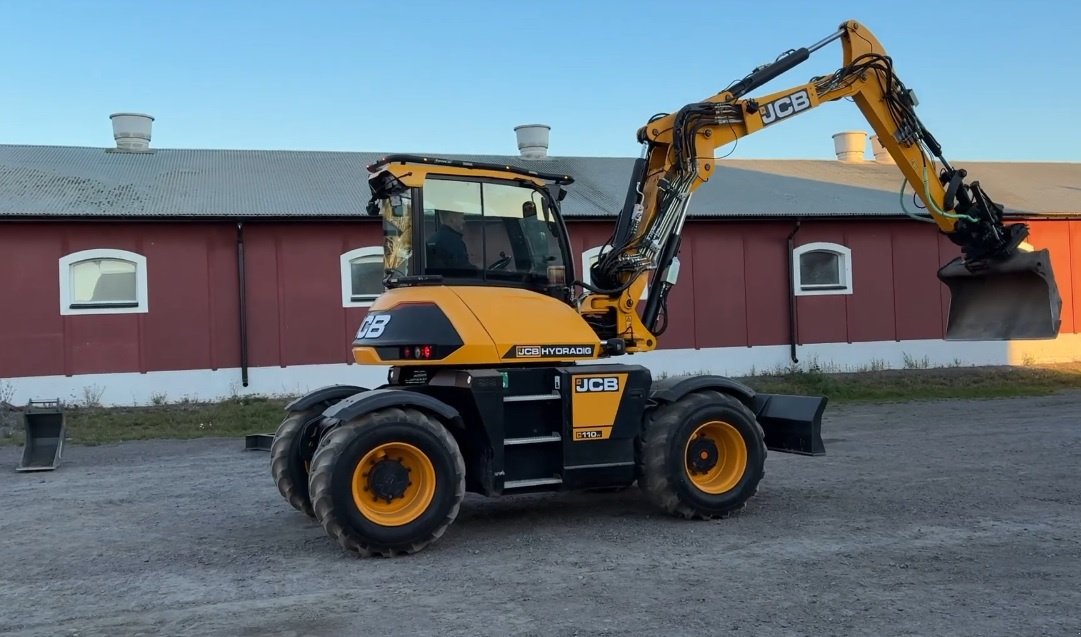 Mobilbagger a típus JCB 110W hydradig, Gebrauchtmaschine ekkor: Rhede (Kép 1)