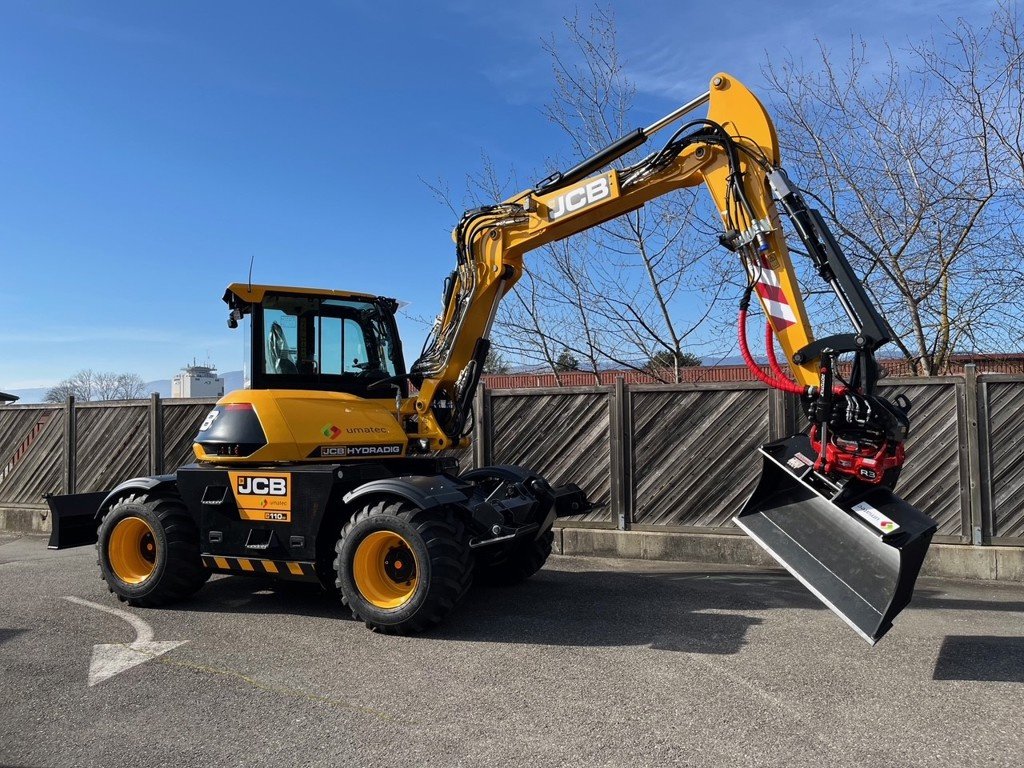 Mobilbagger typu JCB 110W, Ausstellungsmaschine v Domdidier (Obrázek 1)