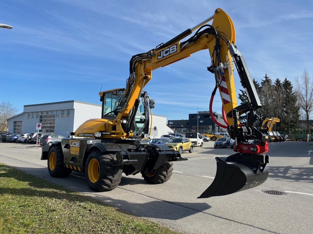 Mobilbagger typu JCB 110W, Ausstellungsmaschine v Domdidier (Obrázek 11)