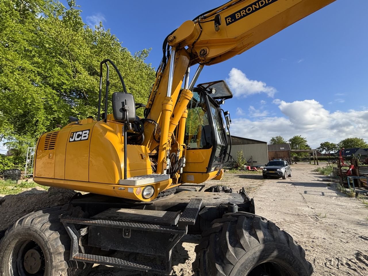 Mobilbagger del tipo JCB JS145WT4i, Gebrauchtmaschine en Sappemeer (Imagen 10)