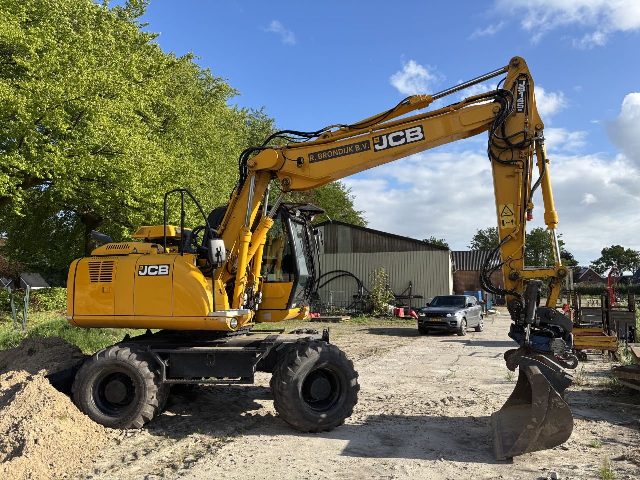Mobilbagger del tipo JCB JS145WT4i, Gebrauchtmaschine en Sappemeer (Imagen 1)