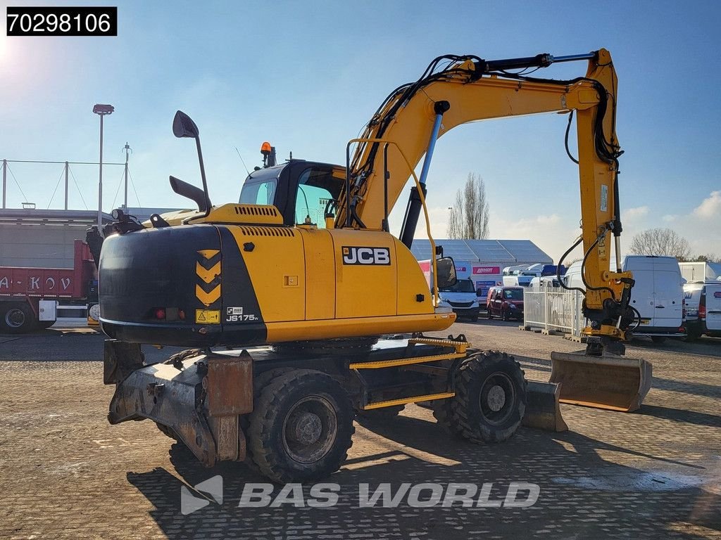 Mobilbagger typu JCB JS175 WT4i Tiltrotator - 3 Buckets, Gebrauchtmaschine v Veghel (Obrázek 10)