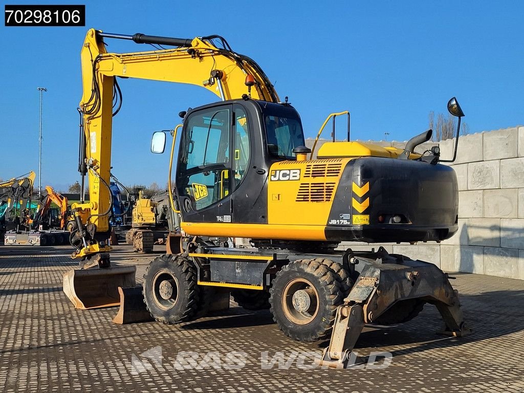 Mobilbagger typu JCB JS175 WT4i Tiltrotator - 3 Buckets, Gebrauchtmaschine v Veghel (Obrázek 5)