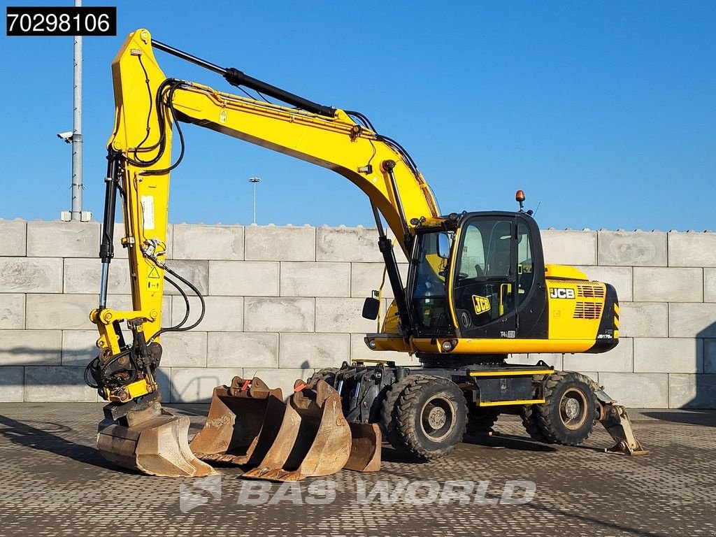 Mobilbagger typu JCB JS175 WT4i Tiltrotator - 3 Buckets, Gebrauchtmaschine v Veghel (Obrázek 2)