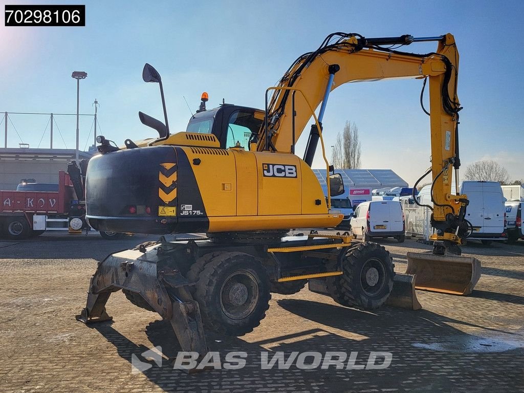 Mobilbagger typu JCB JS175 WT4i Tiltrotator - 3 Buckets, Gebrauchtmaschine v Veghel (Obrázek 11)