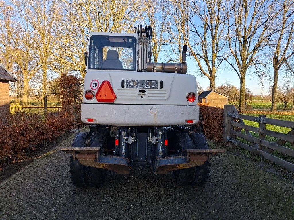 Mobilbagger типа Komatsu PW 95 Bandenkraan graafmachine, Gebrauchtmaschine в Lunteren (Фотография 4)