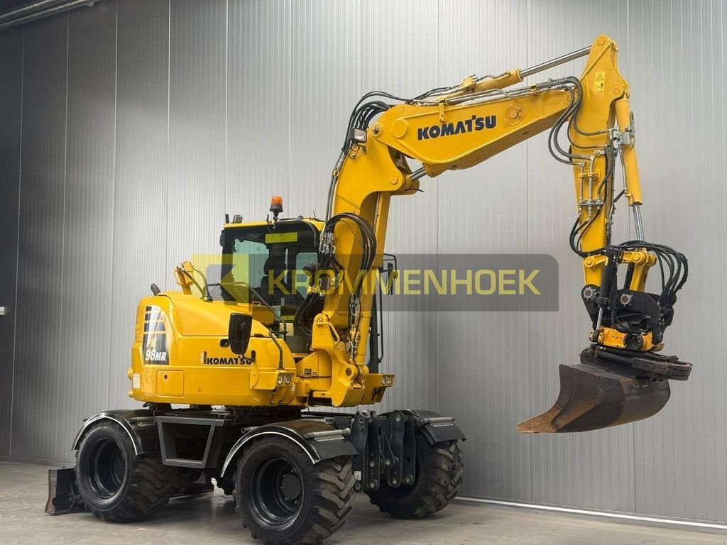 Mobilbagger du type Komatsu PW 98 MR-10, Gebrauchtmaschine en Apeldoorn (Photo 7)