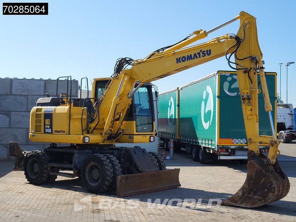 Mobilbagger типа Komatsu PW148 -8, Gebrauchtmaschine в Veghel (Фотография 10)