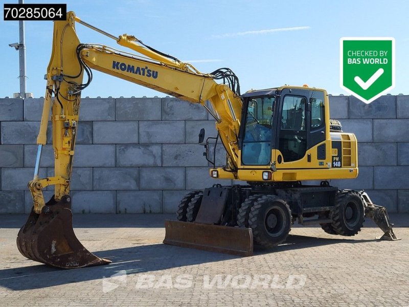 Mobilbagger typu Komatsu PW148 -8, Gebrauchtmaschine v Veghel (Obrázok 1)