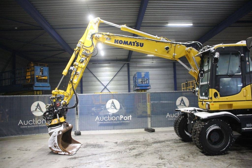 Mobilbagger του τύπου Komatsu PW148, Gebrauchtmaschine σε Antwerpen (Φωτογραφία 10)