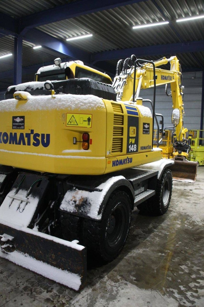 Mobilbagger του τύπου Komatsu PW148, Gebrauchtmaschine σε Antwerpen (Φωτογραφία 5)