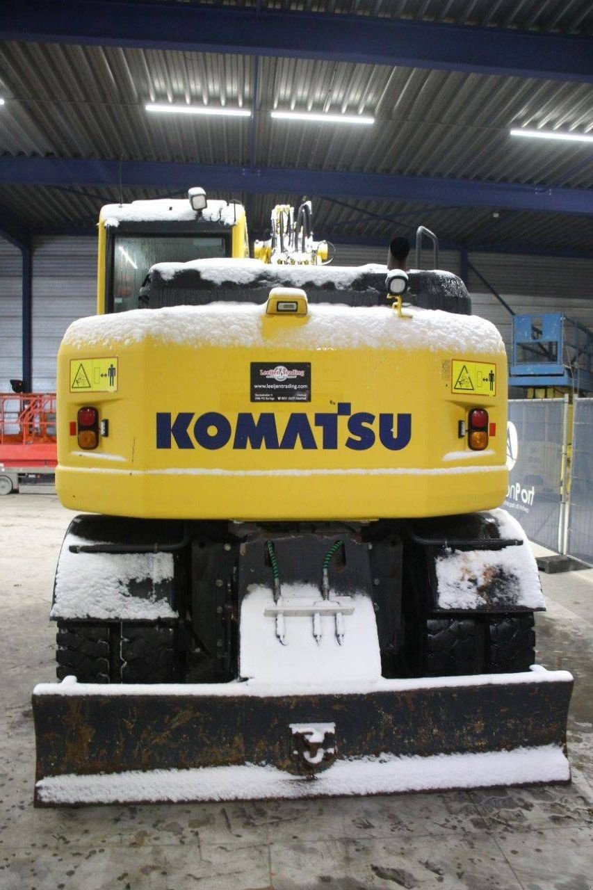 Mobilbagger του τύπου Komatsu PW148, Gebrauchtmaschine σε Antwerpen (Φωτογραφία 4)