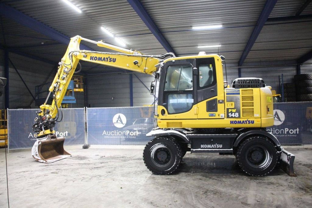 Mobilbagger του τύπου Komatsu PW148, Gebrauchtmaschine σε Antwerpen (Φωτογραφία 2)