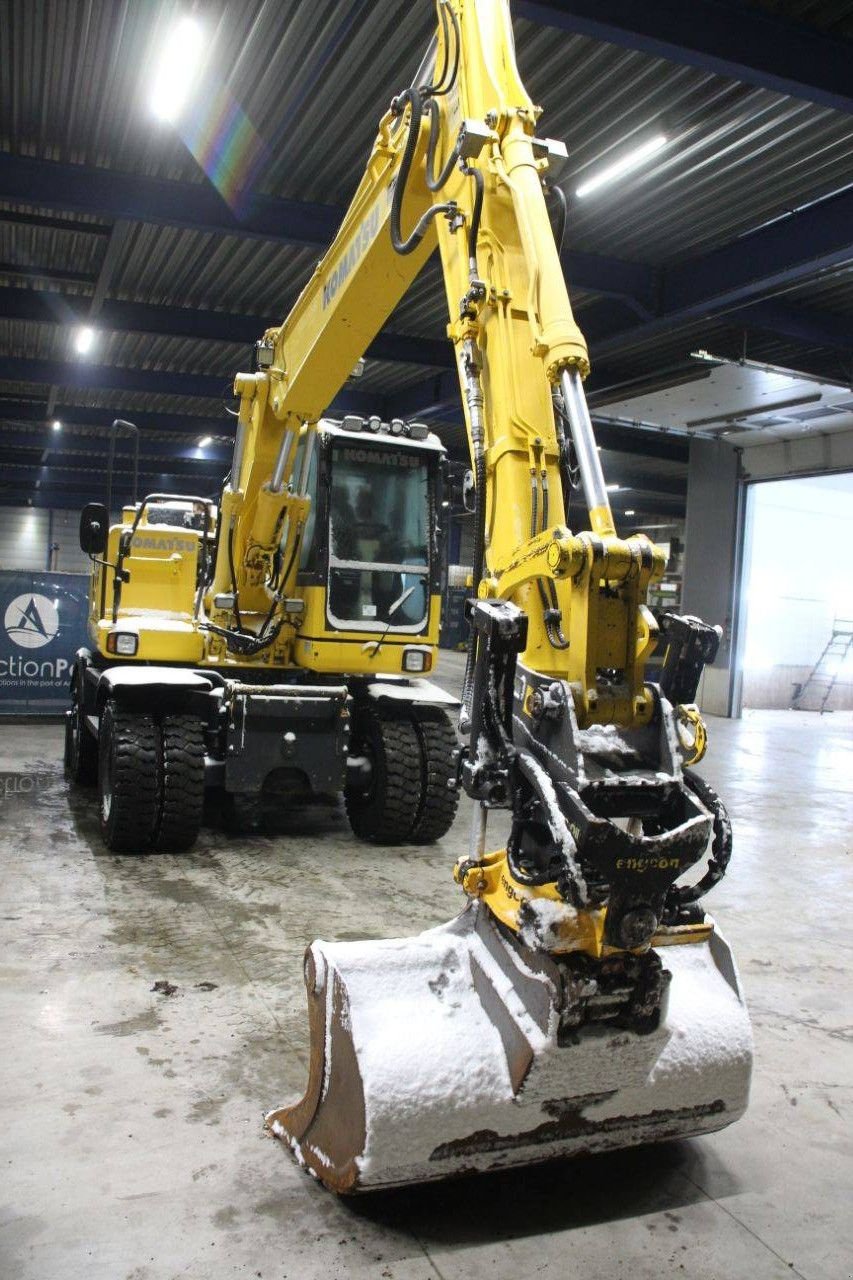Mobilbagger του τύπου Komatsu PW148, Gebrauchtmaschine σε Antwerpen (Φωτογραφία 7)
