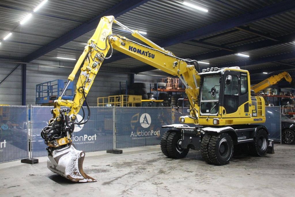 Mobilbagger του τύπου Komatsu PW148, Gebrauchtmaschine σε Antwerpen (Φωτογραφία 9)