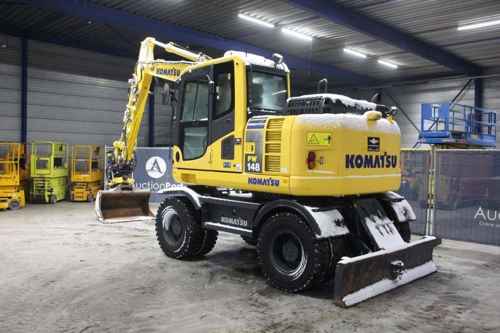 Mobilbagger του τύπου Komatsu PW148, Gebrauchtmaschine σε Antwerpen (Φωτογραφία 3)