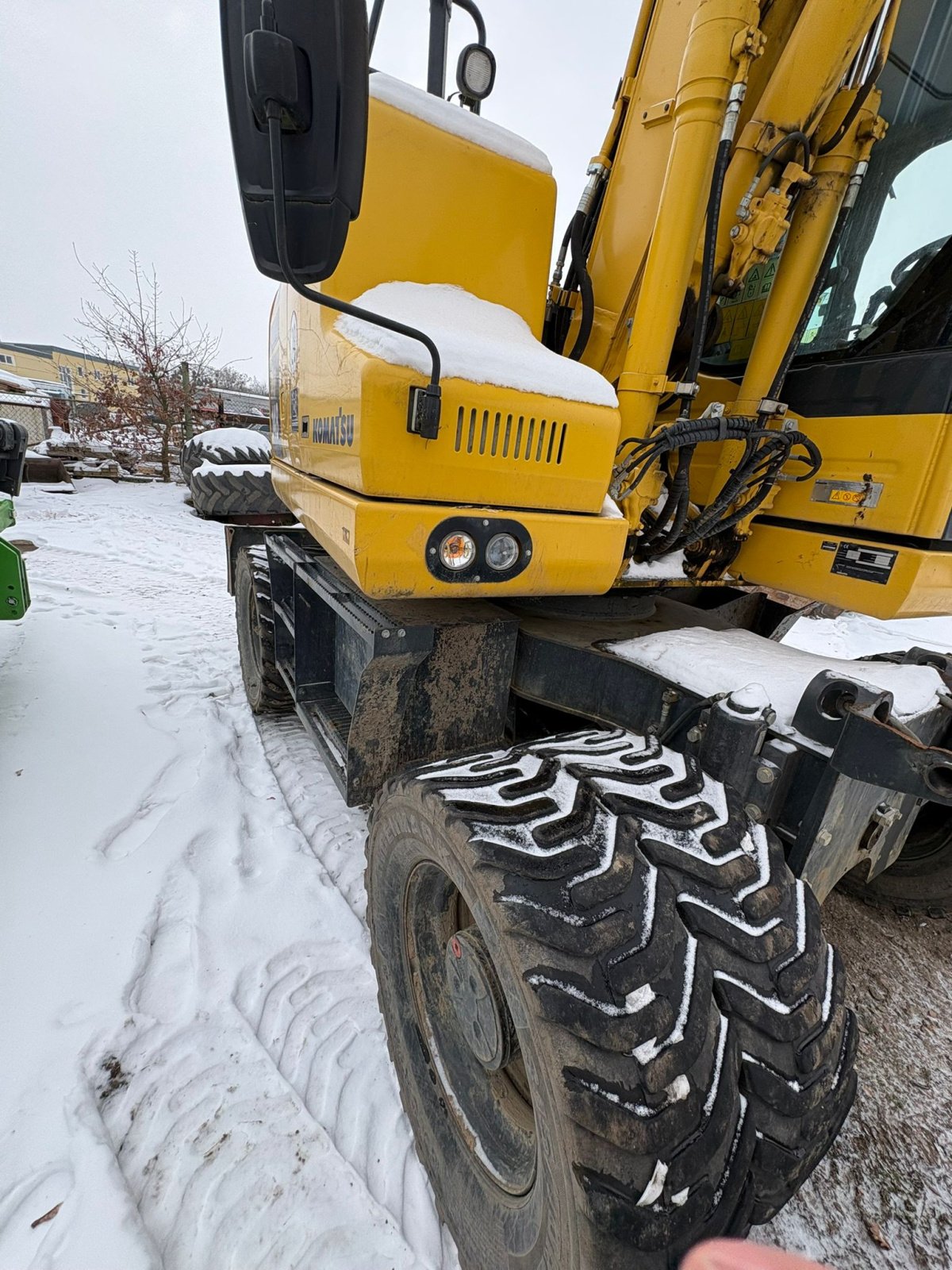 Mobilbagger del tipo Komatsu PW148, Gebrauchtmaschine en Zerbst / Anhalt (Imagen 5)