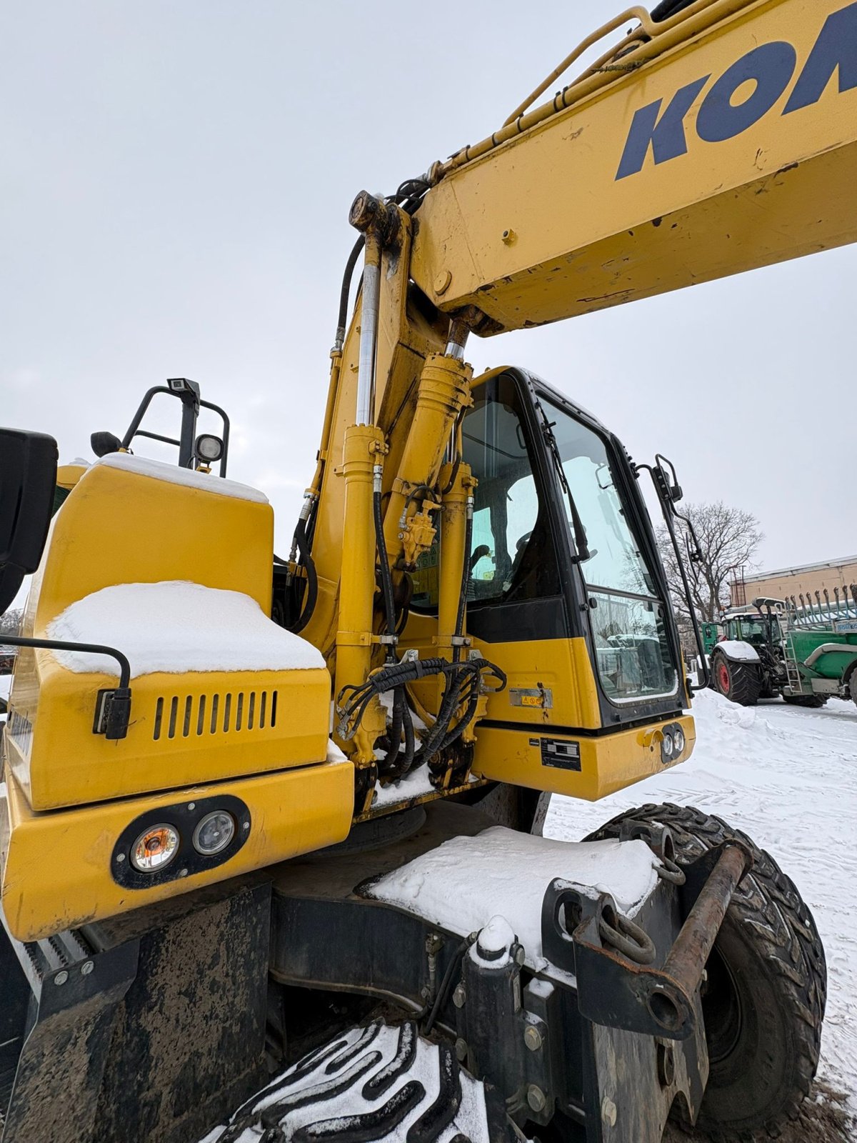 Mobilbagger del tipo Komatsu PW148, Gebrauchtmaschine en Zerbst / Anhalt (Imagen 7)